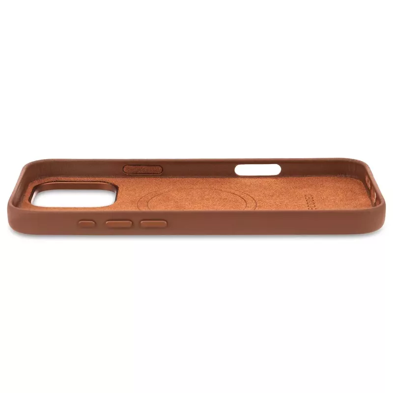 Decoded nahkakotelo iPhone 16 Pro Max 17,5 cm ruskea