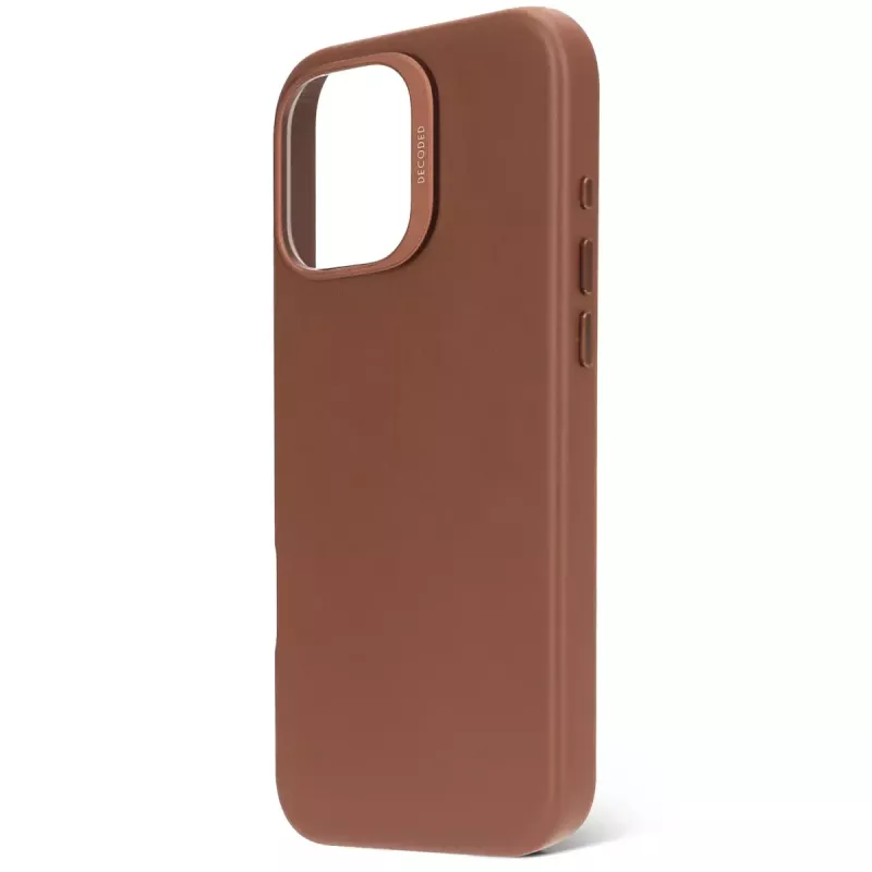 Decoded nahkakotelo iPhone 16 Pro Max 17,5 cm ruskea