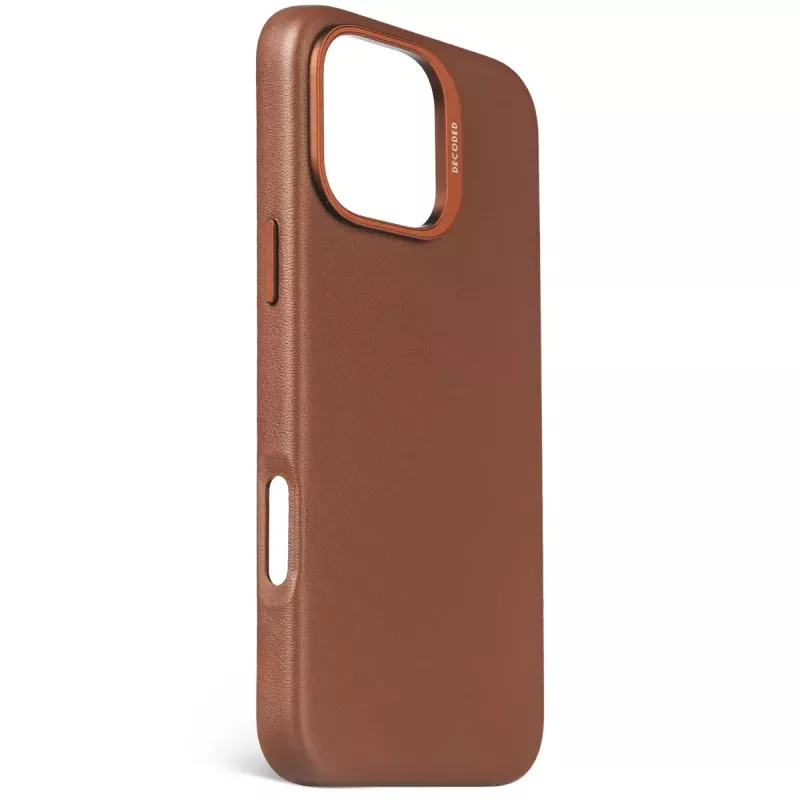 Decoded nahkakotelo iPhone 16 Pro Max 17,5 cm ruskea
