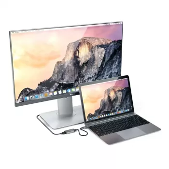 USB-näytönohjainsovitin Satechi ST-TC4KHAM harmaa