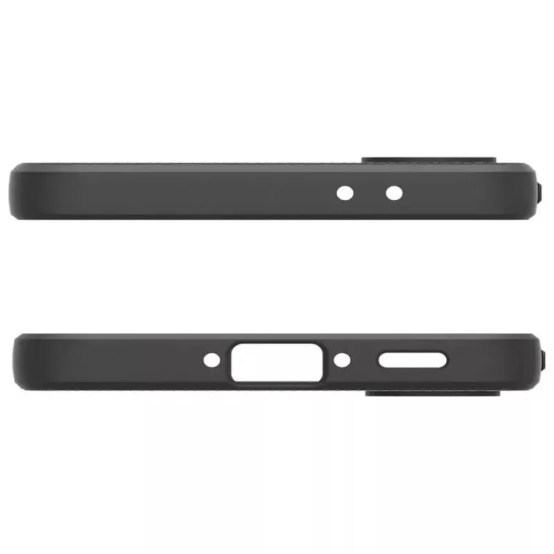 Suojakotelo Spigen Liquid Air Samsung Galaxy A36 5G, mattamusta