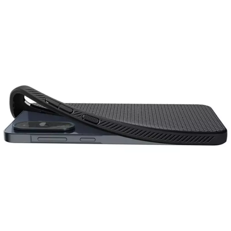 Suojakotelo Spigen Liquid Air Samsung Galaxy A36 5G, mattamusta