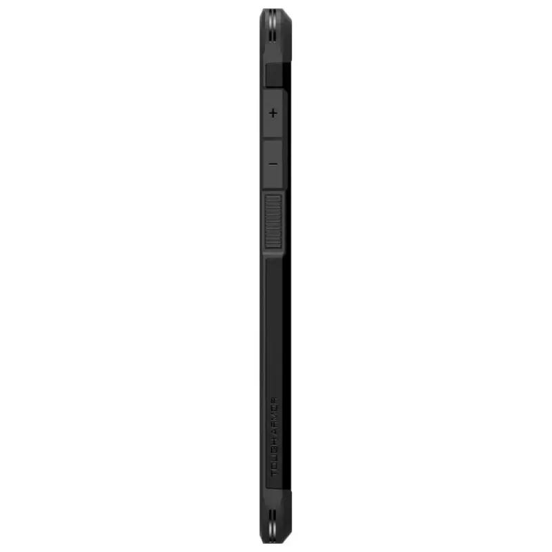 Spigen Tough Armor -kotelo Samsung Galaxy A56 5G – musta, kaksikerroksinen suojakotelo