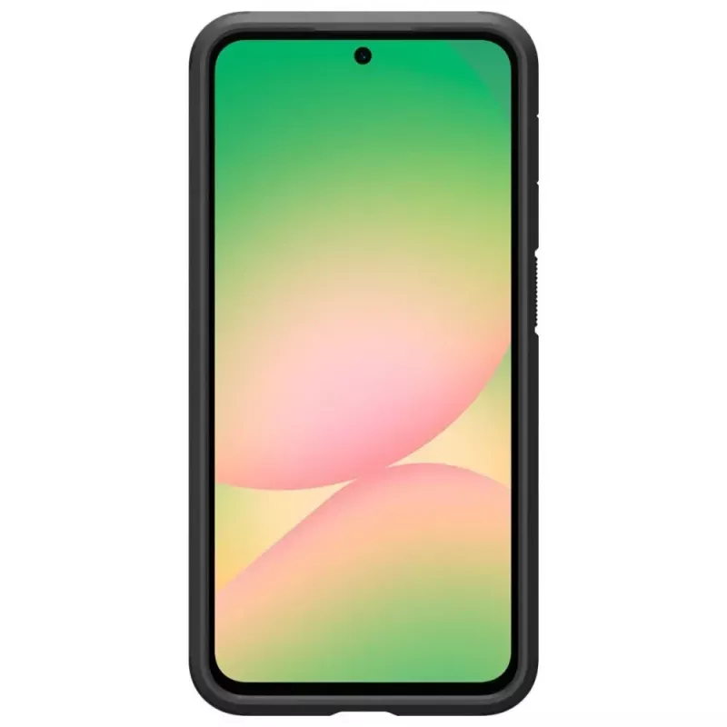 Spigen Tough Armor -kotelo Samsung Galaxy A56 5G – musta, kaksikerroksinen suojakotelo