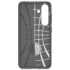 Suojakotelo Spigen Liquid Air Galaxy S25 — Marble harmaa, ohut, iskua vaimentava