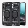 Kotelo Spigen Ultra Hybrid Zero One Galaxy S25 Edge musta