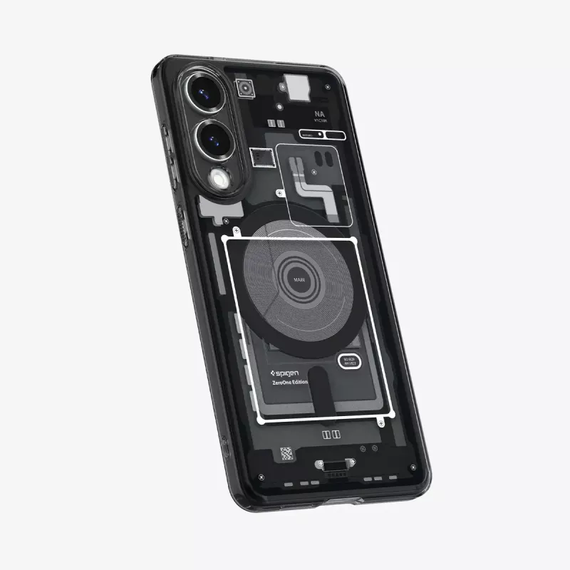 Kotelo Spigen Ultra Hybrid Zero One Galaxy S25 Edge musta
