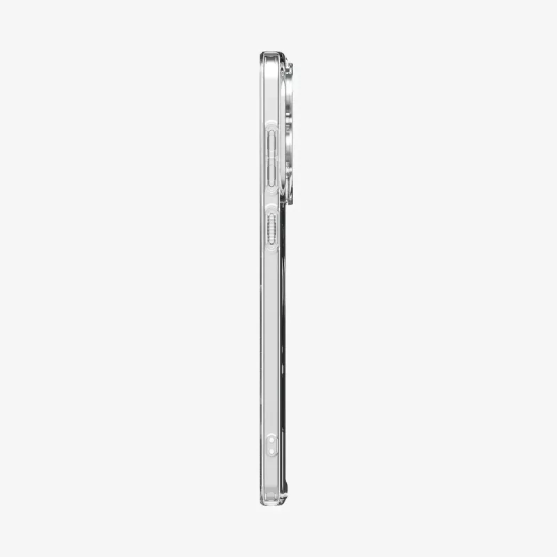 Spigen-suojakotelo Galaxy S25 Edge, läpinäkyvä valkoinen, 6,7
