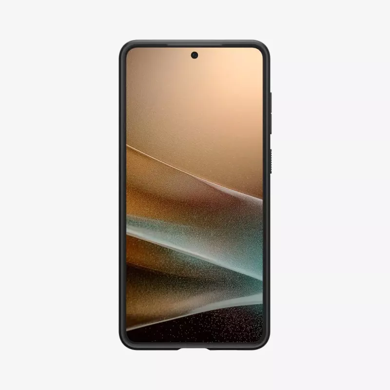 Kotelo Spigen Galaxy S25 Edge musta matta monokromaattinen