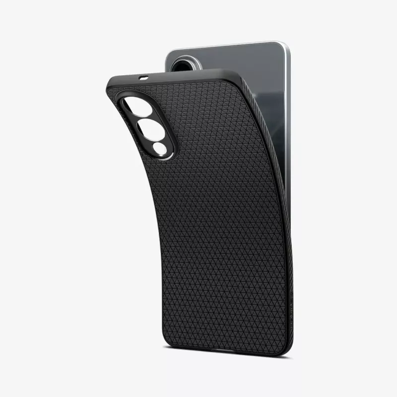 Kotelo Spigen Galaxy S25 Edge musta matta monokromaattinen