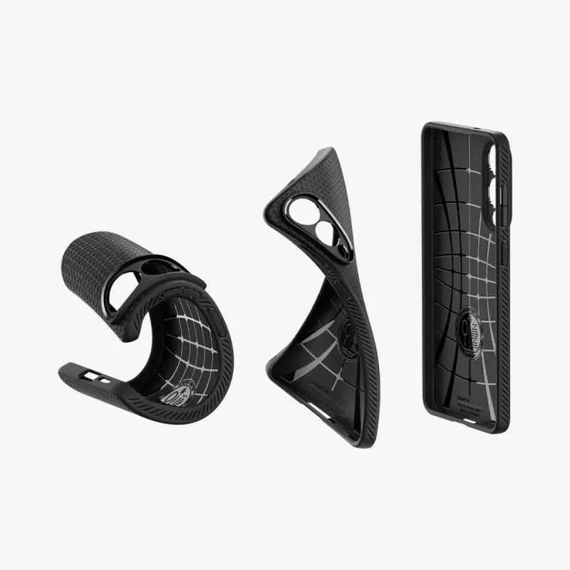 Kotelo Spigen Galaxy S25 Edge musta matta monokromaattinen