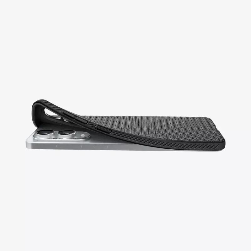 Kotelo Spigen Galaxy S25 Edge musta matta monokromaattinen