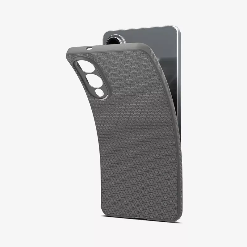 Spigen-suojakotelo Galaxy S25 Edge, Marble Gray Monochromatic