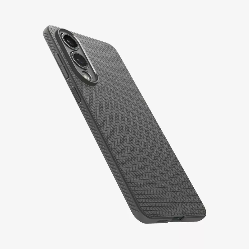 Spigen-suojakotelo Galaxy S25 Edge, Marble Gray Monochromatic