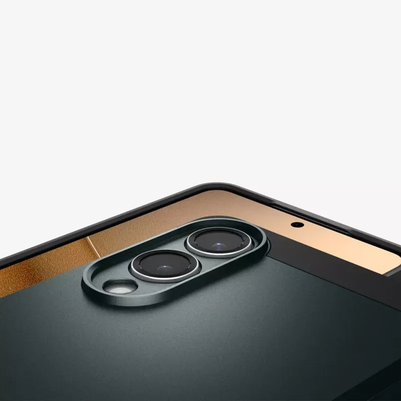 Kotelo Spigen Galaxy S25 Edge Tough Armor AI Abyss vihreä