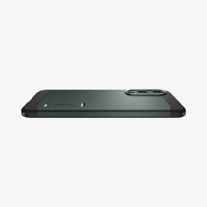 Kotelo Spigen Galaxy S25 Edge Tough Armor AI Abyss vihreä