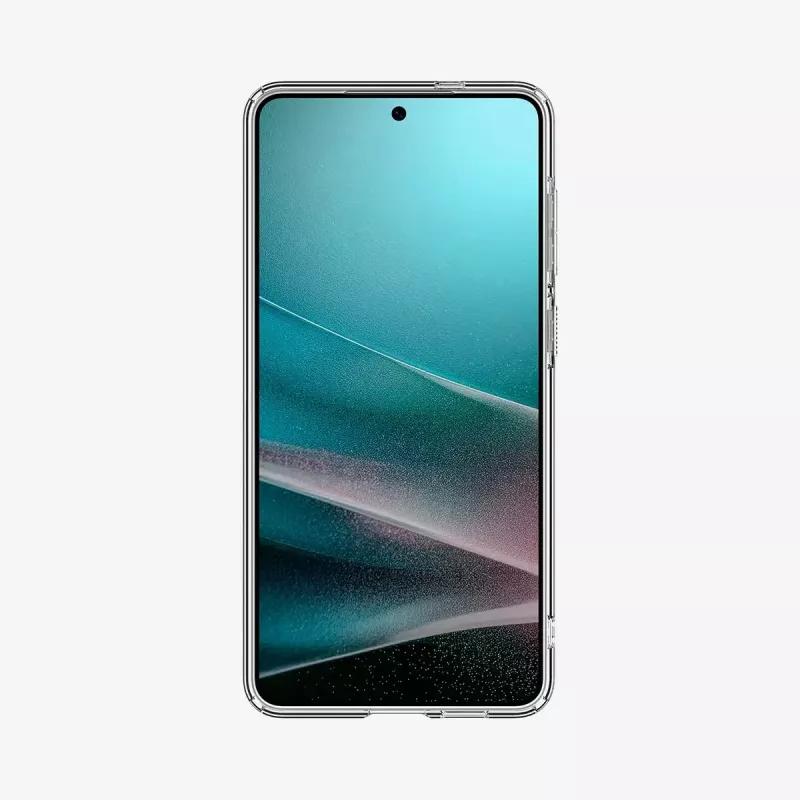 Spigen-suojakotelo Galaxy S25 Edge, läpinäkyvä, 6,7