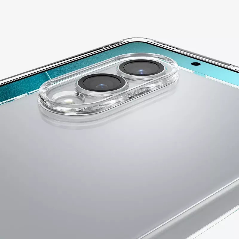 Spigen-suojakotelo Galaxy S25 Edge, läpinäkyvä, 6,7