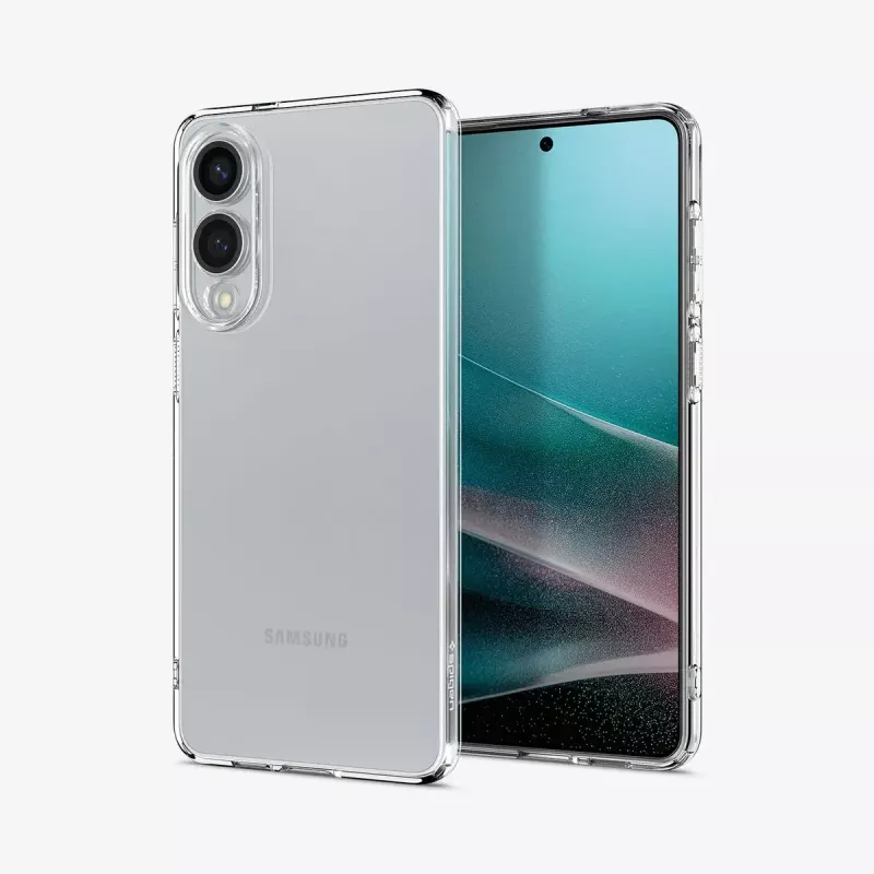 Spigen-suojakotelo Galaxy S25 Edge, läpinäkyvä, 6,7