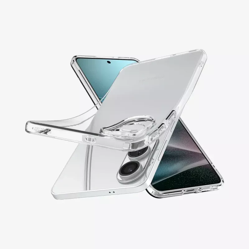Spigen-suojakotelo Galaxy S25 Edge, läpinäkyvä, 6,7