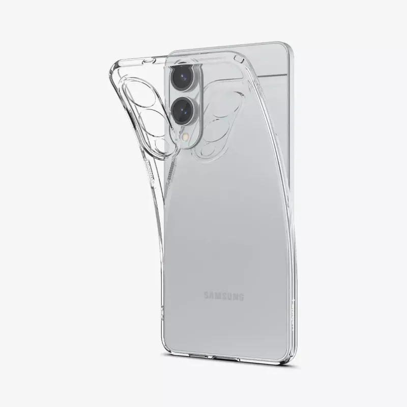 Spigen-suojakotelo Galaxy S25 Edge, läpinäkyvä, 6,7