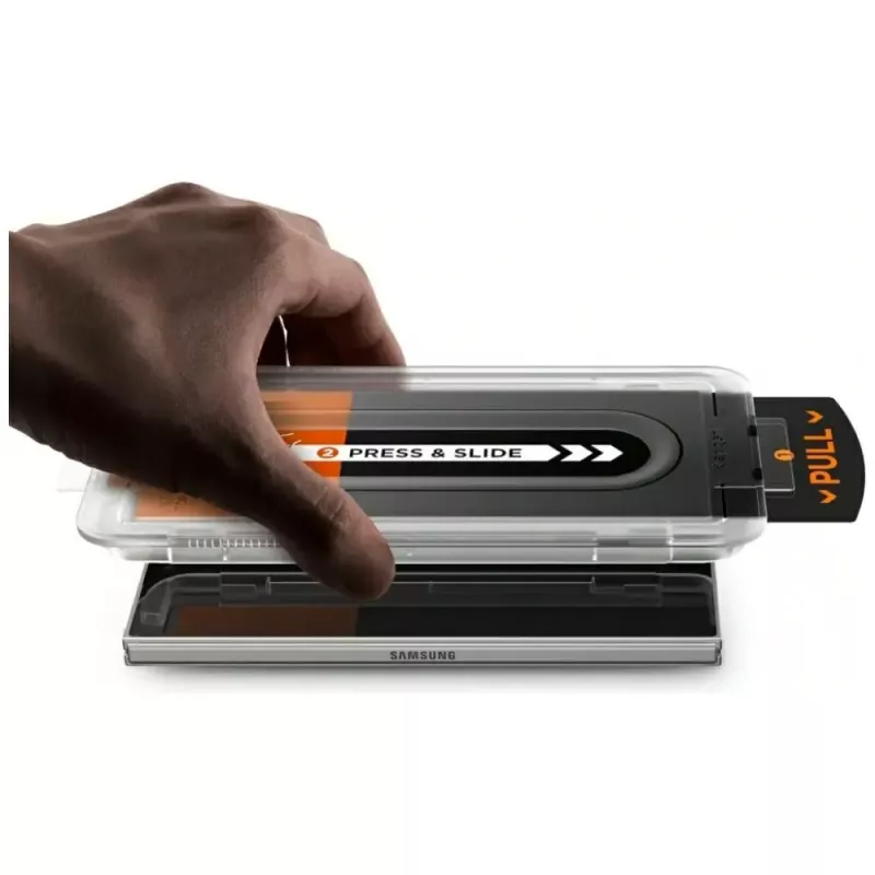 Näytönsuojakalvo Spigen Glas.TR EZ FIT Pro Samsung Galaxy Z Fold 7 — läpinäkyvä, 2 kpl