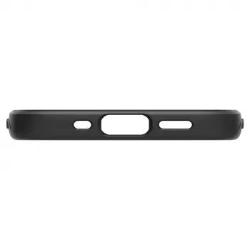 Spigen Liquid Air -suojakotelo iPhone 12 12 Pro, musta