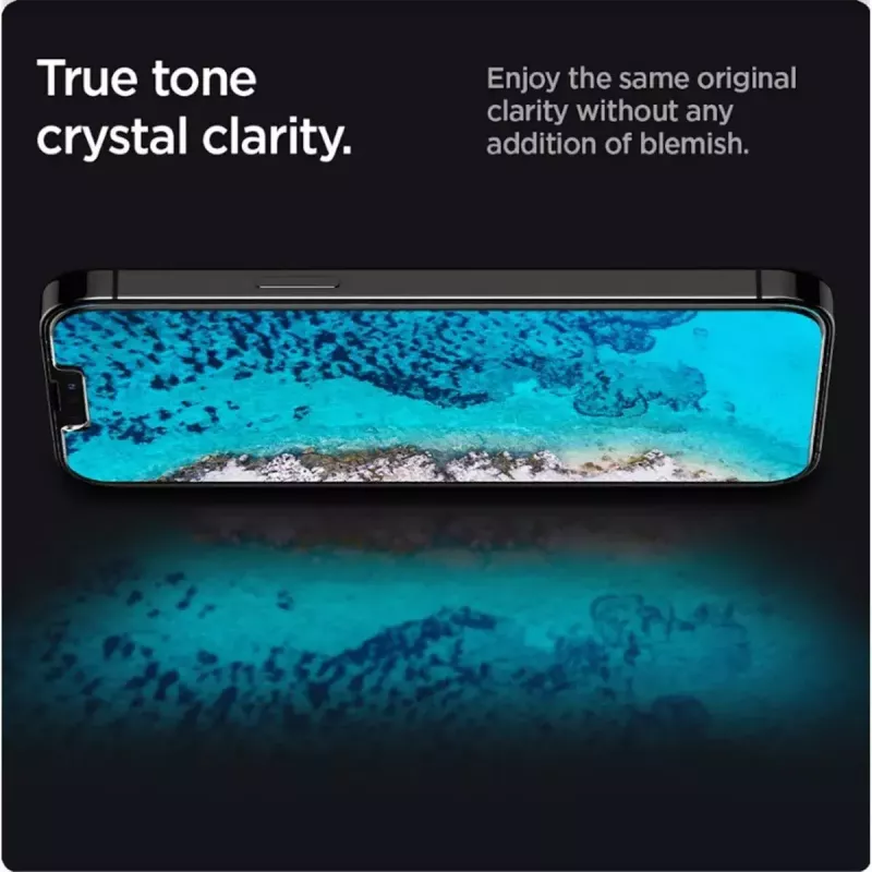 Spigen AGL03391 näytönsuoja Apple iPhone 13/13 Pro karkaistua lasia