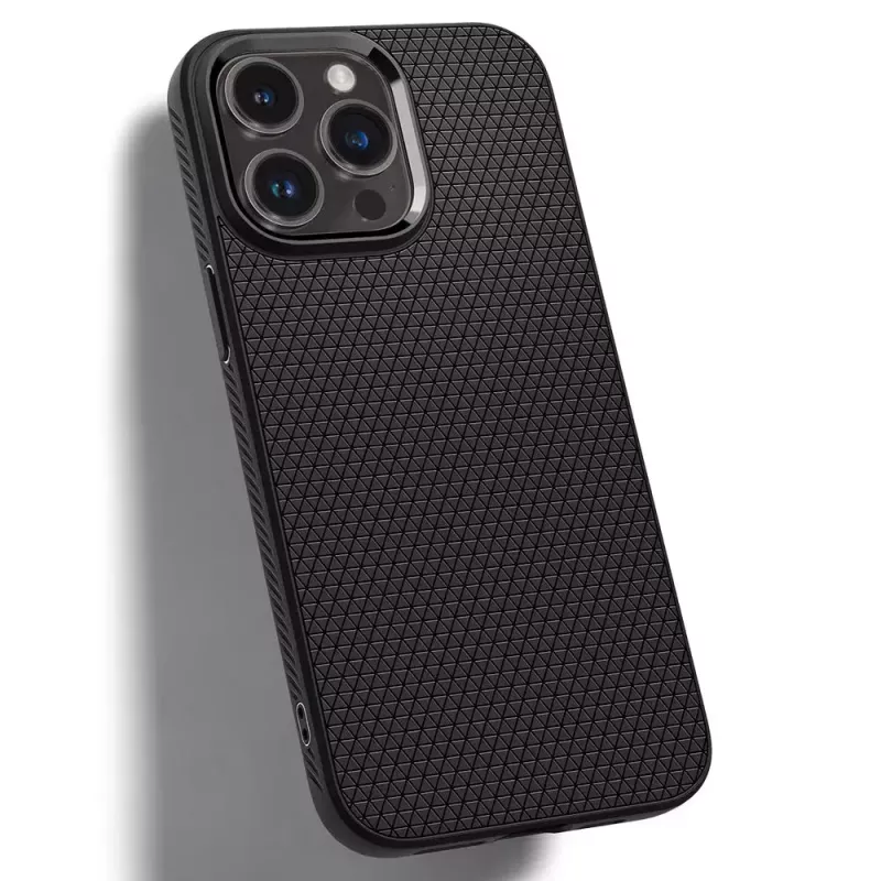 Spigen Liquid Air -suojakotelo iPhone 14 Pro Max, 17 cm, musta