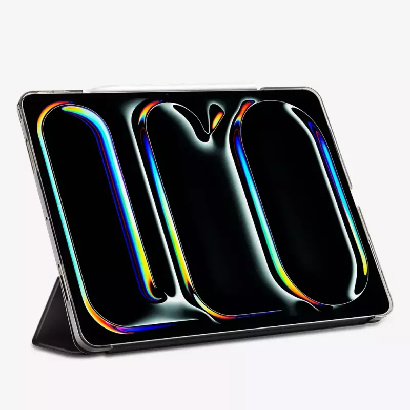 Spigen iPad Pro 11 2024 Smart Fold foliokotelo musta
