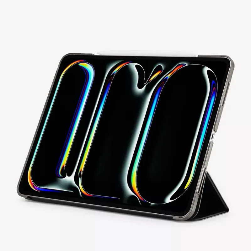 Spigen iPad Pro 11 2024 Smart Fold foliokotelo musta