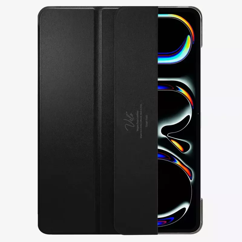 Spigen iPad Pro 11 2024 Smart Fold foliokotelo musta