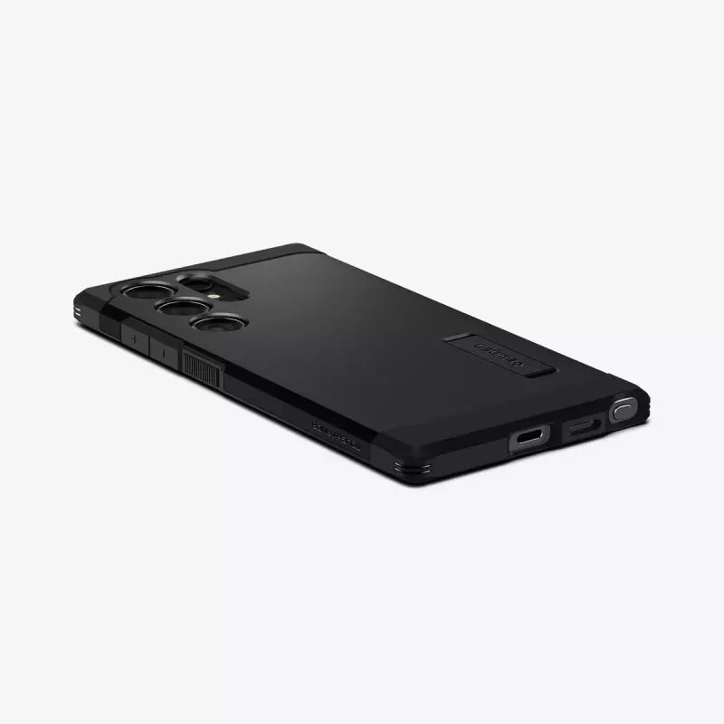 Spigen Tough Armor puhelinkotelo musta Galaxy S24 Ultra 17,3 cm