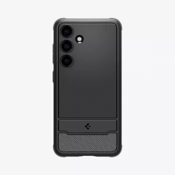 Spigen Rugged Armor puhelinkotelo musta Samsung Galaxy S24 15,8 cm