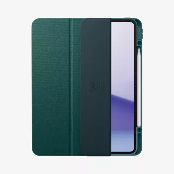 Spigen Urban Fit flip-kotelo 33 cm (13 tuumaa) iPad Pro 2024 vihreä