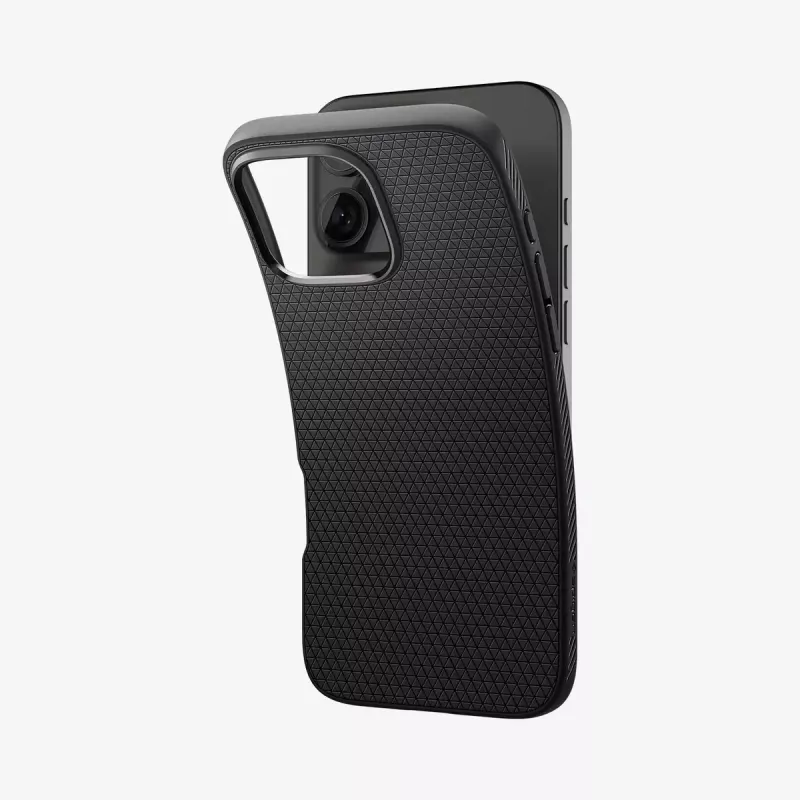 Spigen Liquid Air -suojakotelo iPhone 16 Pro Max, 17,5 cm, musta