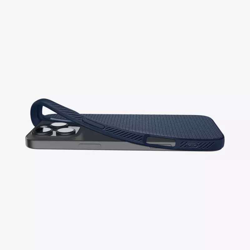 Spigen Liquid Air -suojakotelo, navy, iPhone 16 Pro Max