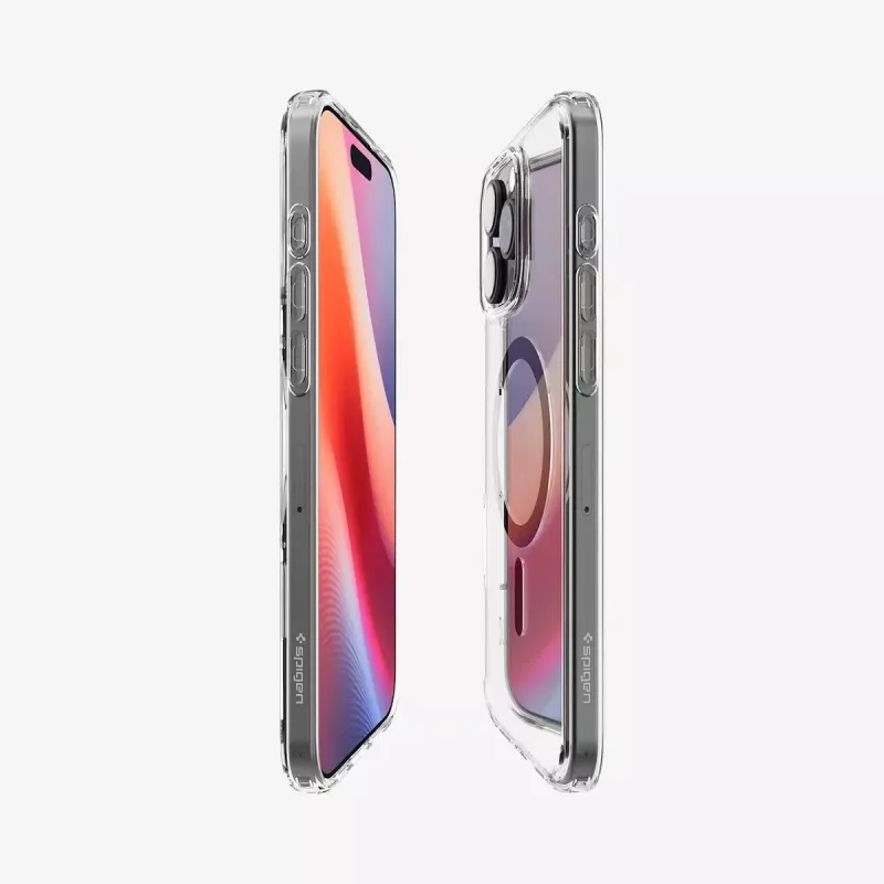 Spigen Ultra Hybrid (MagFit) puhelinkotelo 17,5 cm grafiitti läpinäkyvä