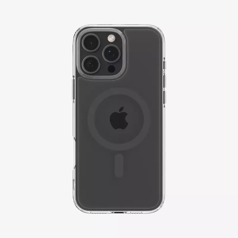 Spigen Ultra Hybrid (MagFit) puhelinkotelo 17,5 cm grafiitti läpinäkyvä