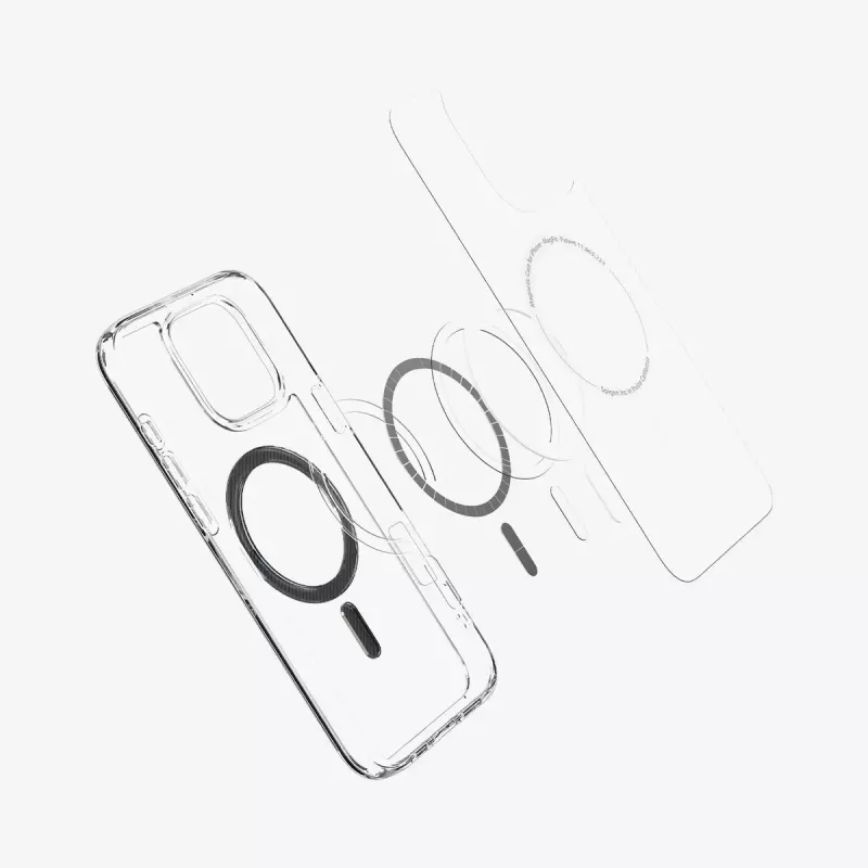 Spigen Ultra Hybrid (MagFit) puhelinkotelo 17,5 cm läpinäkyvä