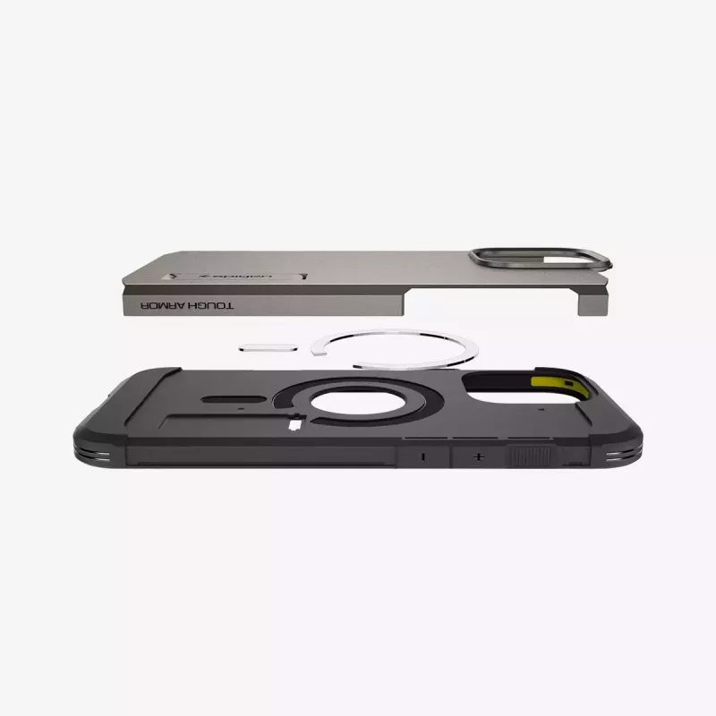 Spigen Tough Armor AI MagFit puhelinkotelo kotelo harmaa 17,5 cm