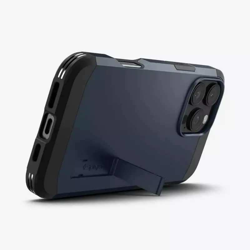 Spigen Tough Armor AI puhelinkotelo suojakotelo harmaa iPhone 16 Pro Max