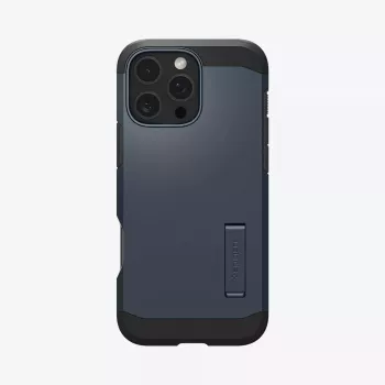 Spigen Tough Armor AI puhelinkotelo suojakotelo harmaa iPhone 16 Pro Max