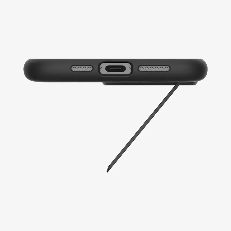 Spigen ohut Armor (MagFit) puhelinkotelo suojakotelo musta 17,5 cm