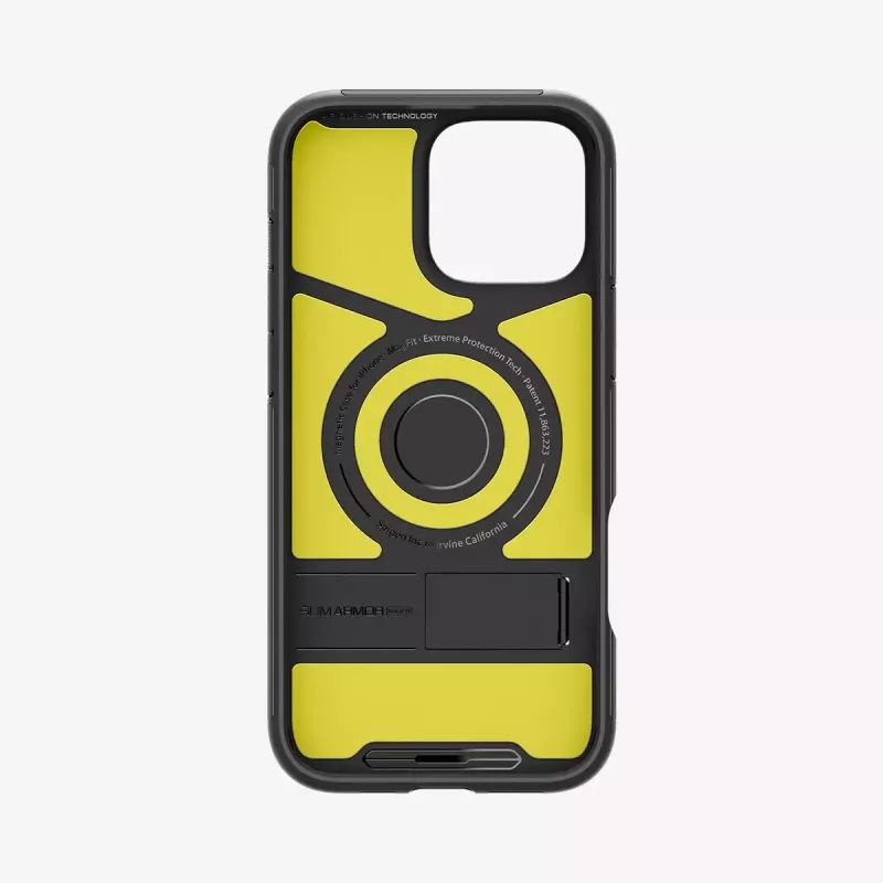 Spigen ohut Armor (MagFit) puhelinkotelo suojakotelo musta 17,5 cm