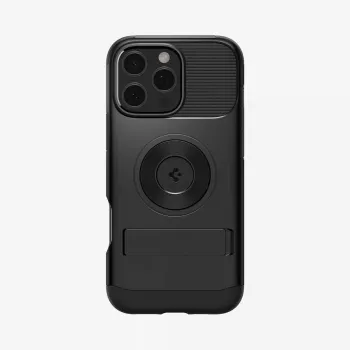 Spigen ohut Armor (MagFit) puhelinkotelo suojakotelo musta 17,5 cm