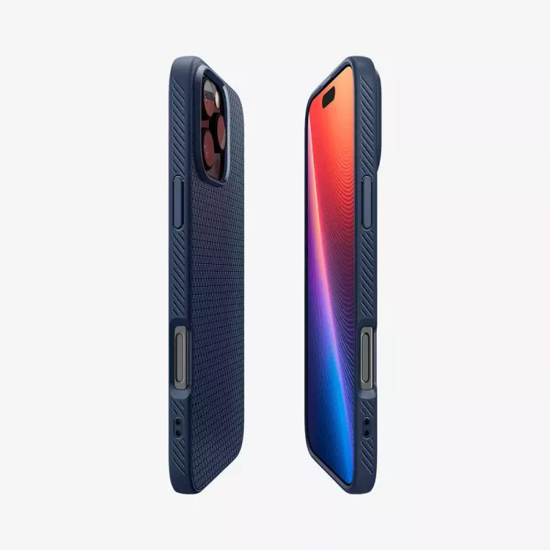 Spigen Liquid Air puhelinkotelo suojakotelo navy iPhone 16 Pro
