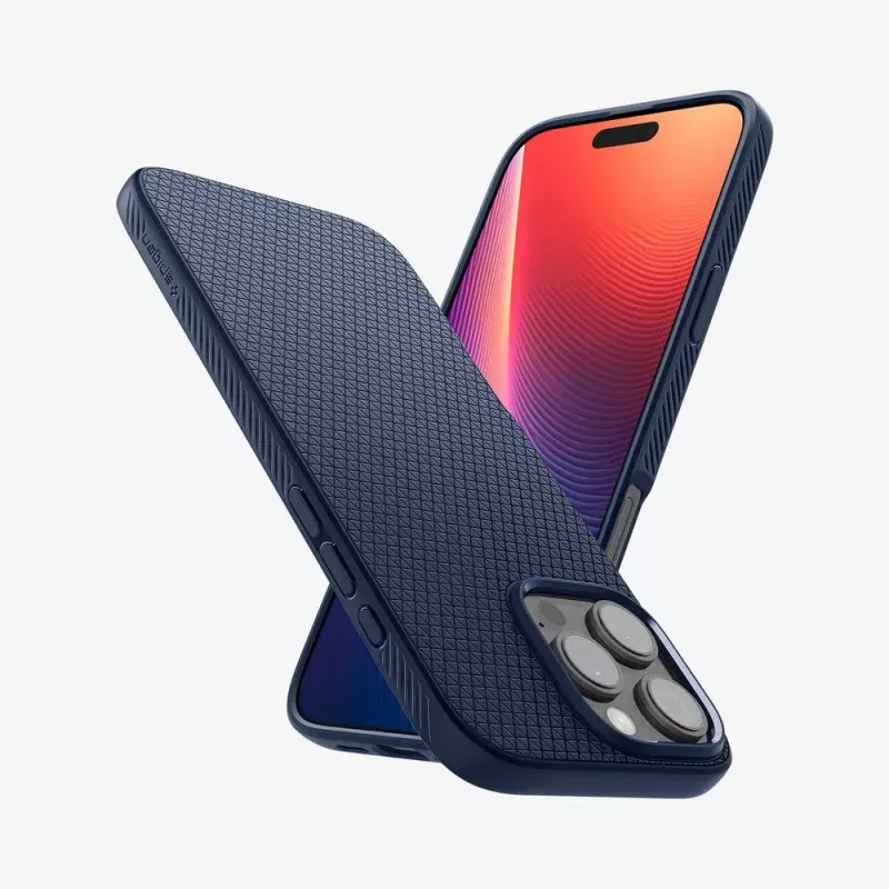 Spigen Liquid Air puhelinkotelo suojakotelo navy iPhone 16 Pro