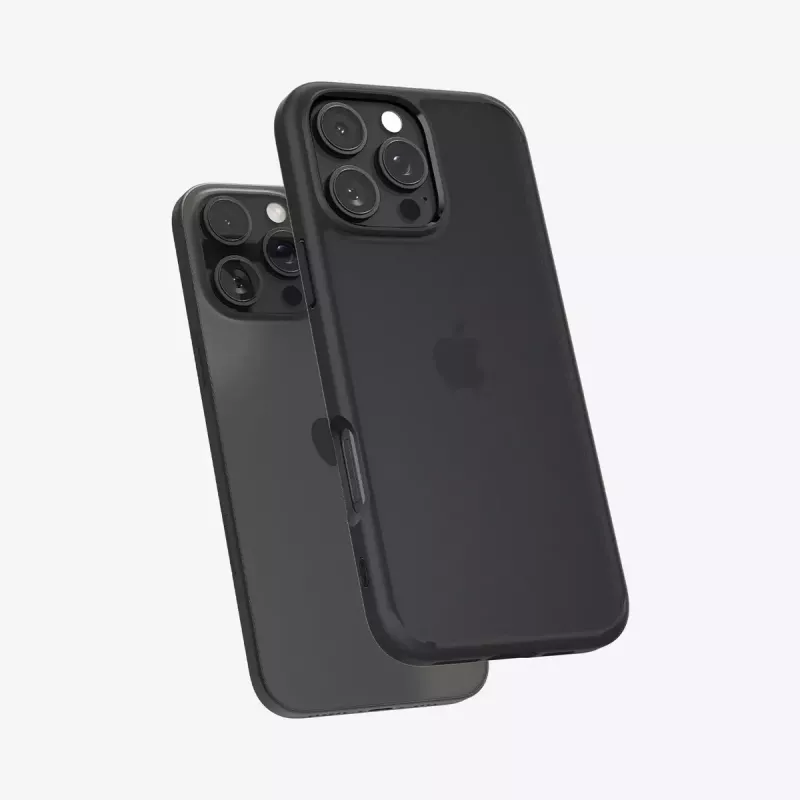 Spigen Ultra Hybrid puhelinkotelo musta iPhone 16 Pro 6,3 tuumaa
