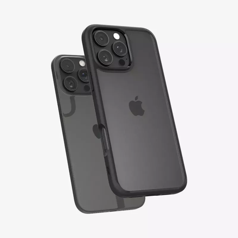Spigen Ultra Hybrid -suojakotelo, musta, iPhone 16 Pro